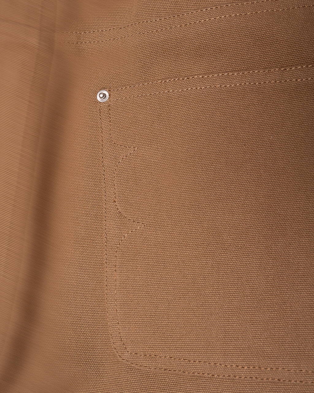Double Pleated Canvas Short